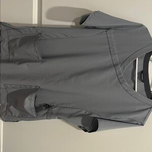 Cherokee Gray Scrub Top